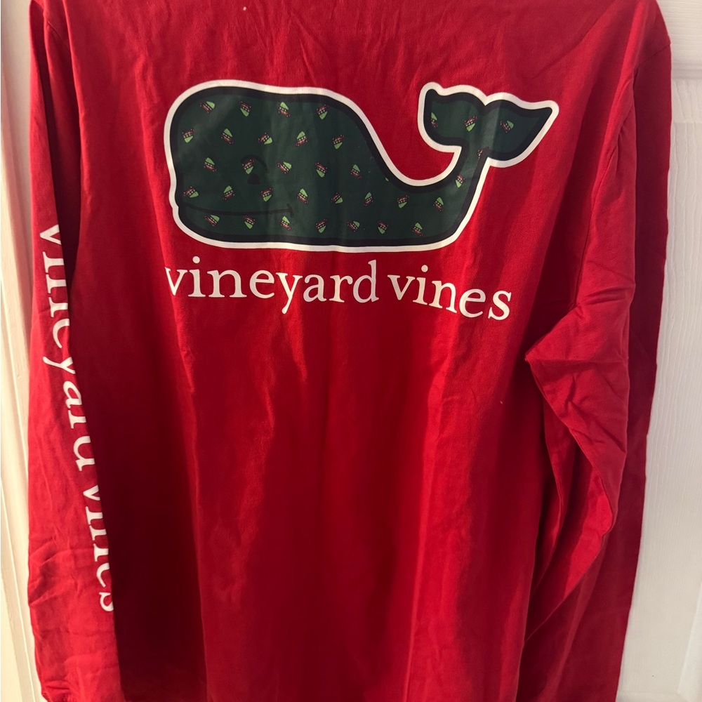 Vineyard Vines Red Holiday-Men’s Medium